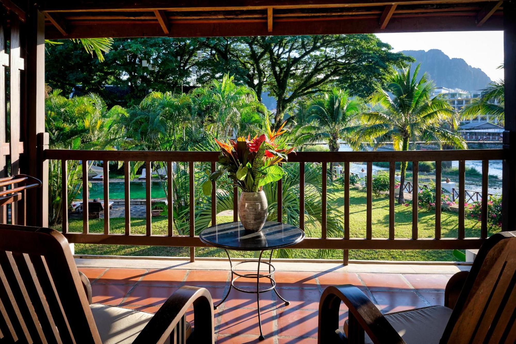 Riverside Boutique Resort, Vang Vieng Exteriér fotografie