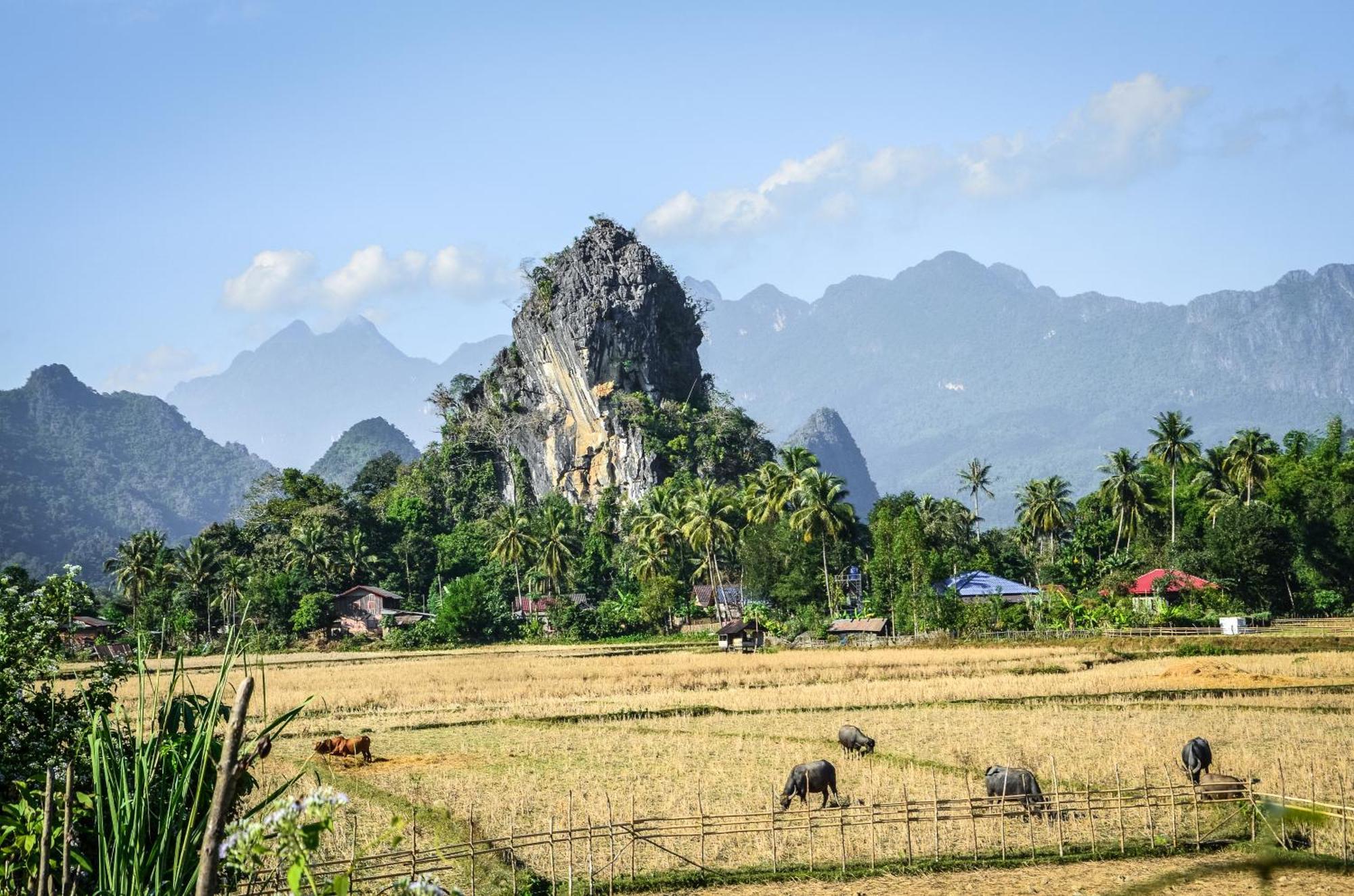 Riverside Boutique Resort, Vang Vieng Exteriér fotografie