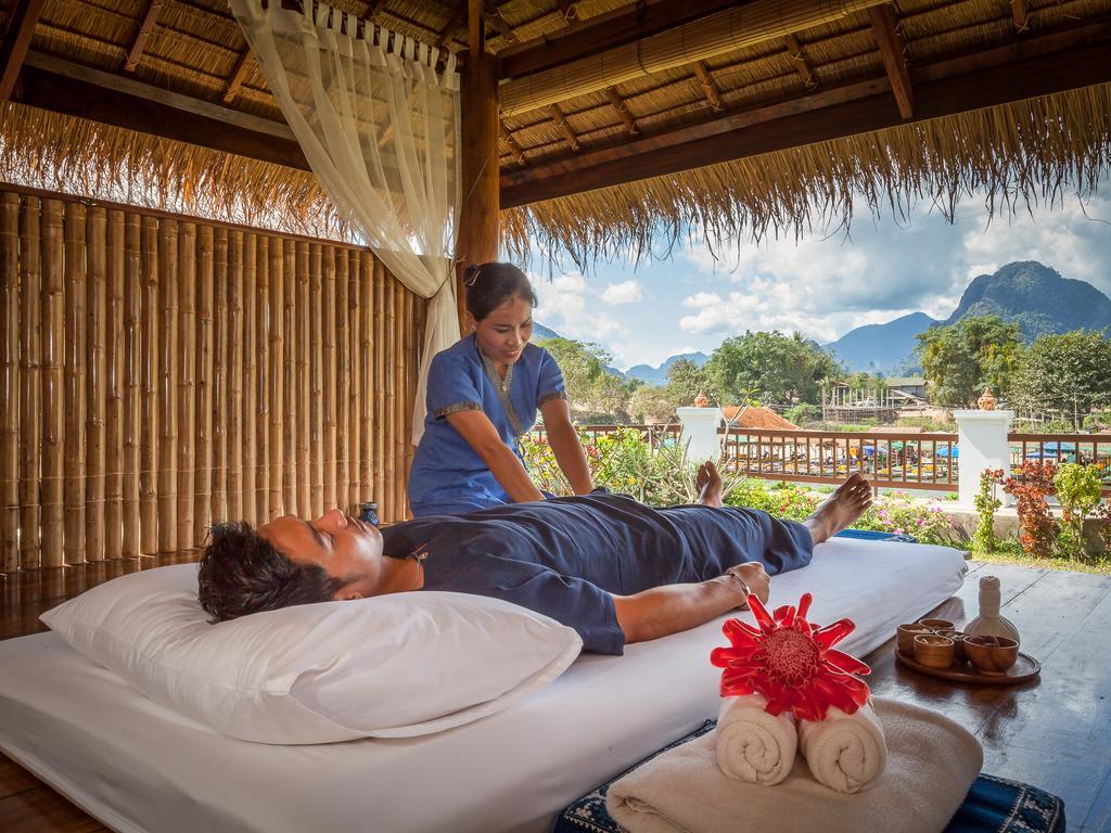Riverside Boutique Resort, Vang Vieng Exteriér fotografie