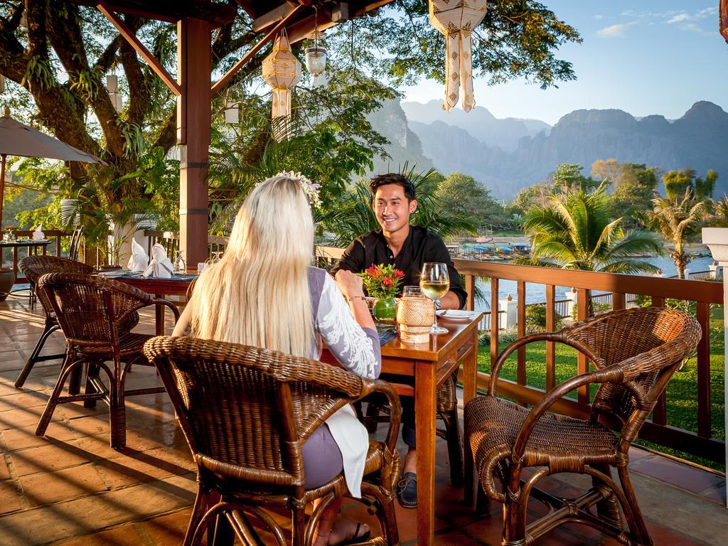 Riverside Boutique Resort, Vang Vieng Exteriér fotografie