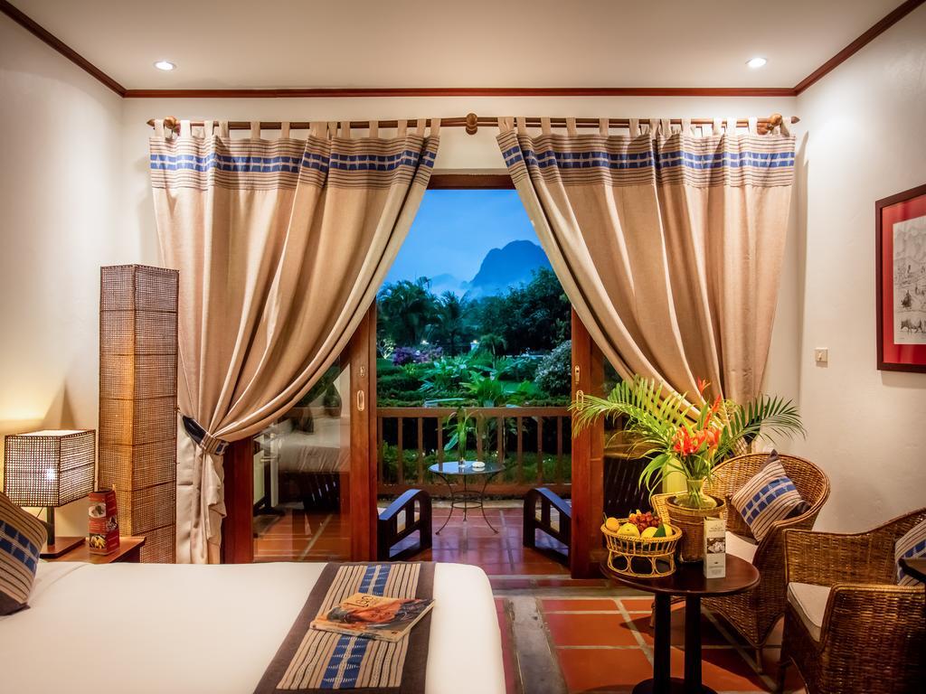Riverside Boutique Resort, Vang Vieng Exteriér fotografie